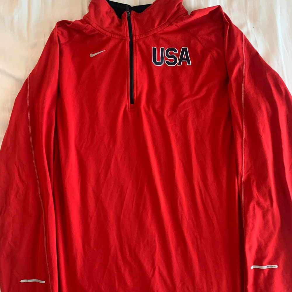 Nike Men’s Team USA Running Quarter Zip